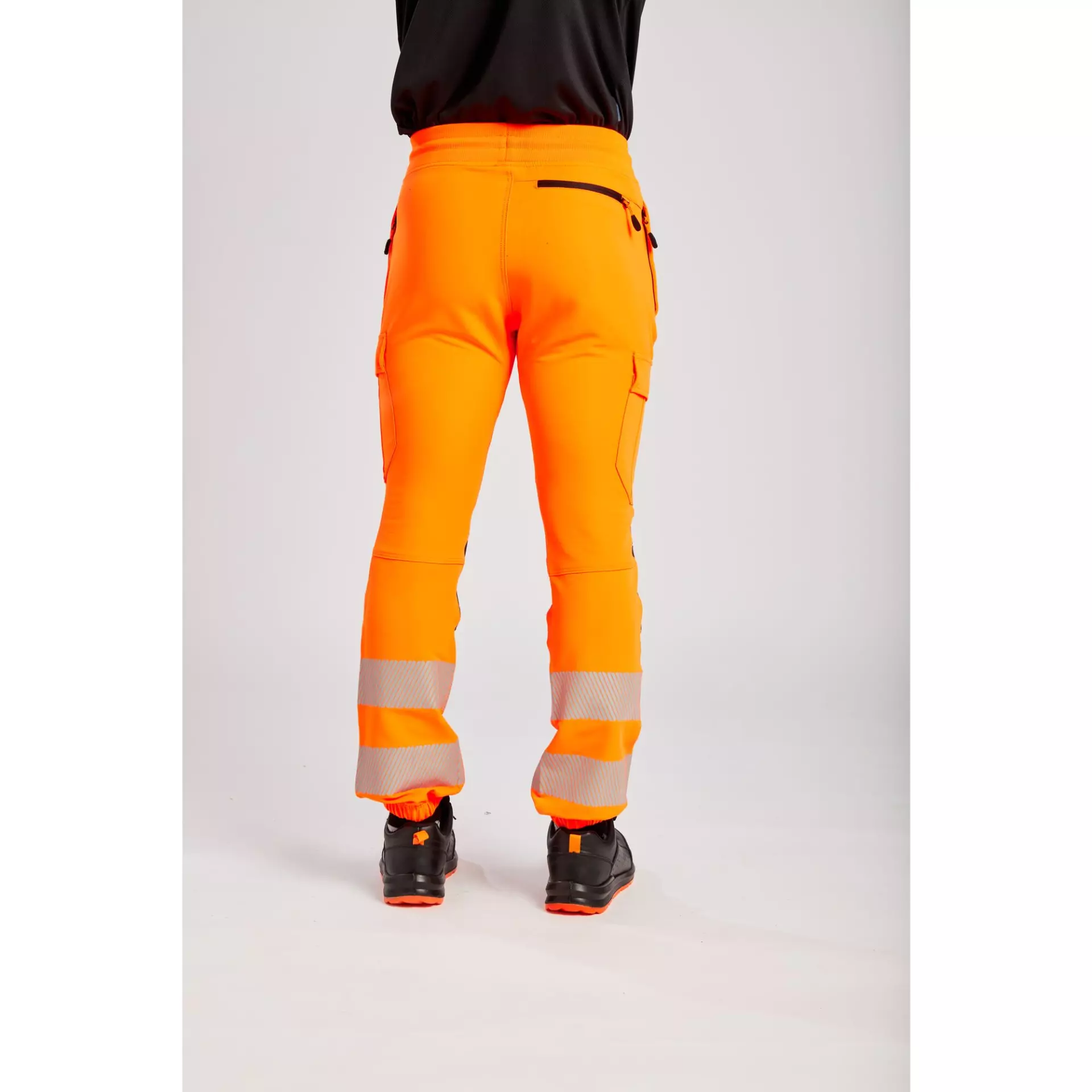 Portwest KX346OBR, PW3 Hi-Vis Flexi Jogger, Orange/Black, image 5