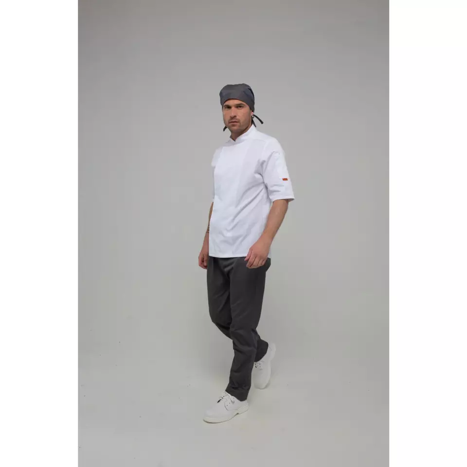 Portwest C738WHR, Chef's MeshAir Pro Jacket S/S, White, image 10, gallery thumbnail