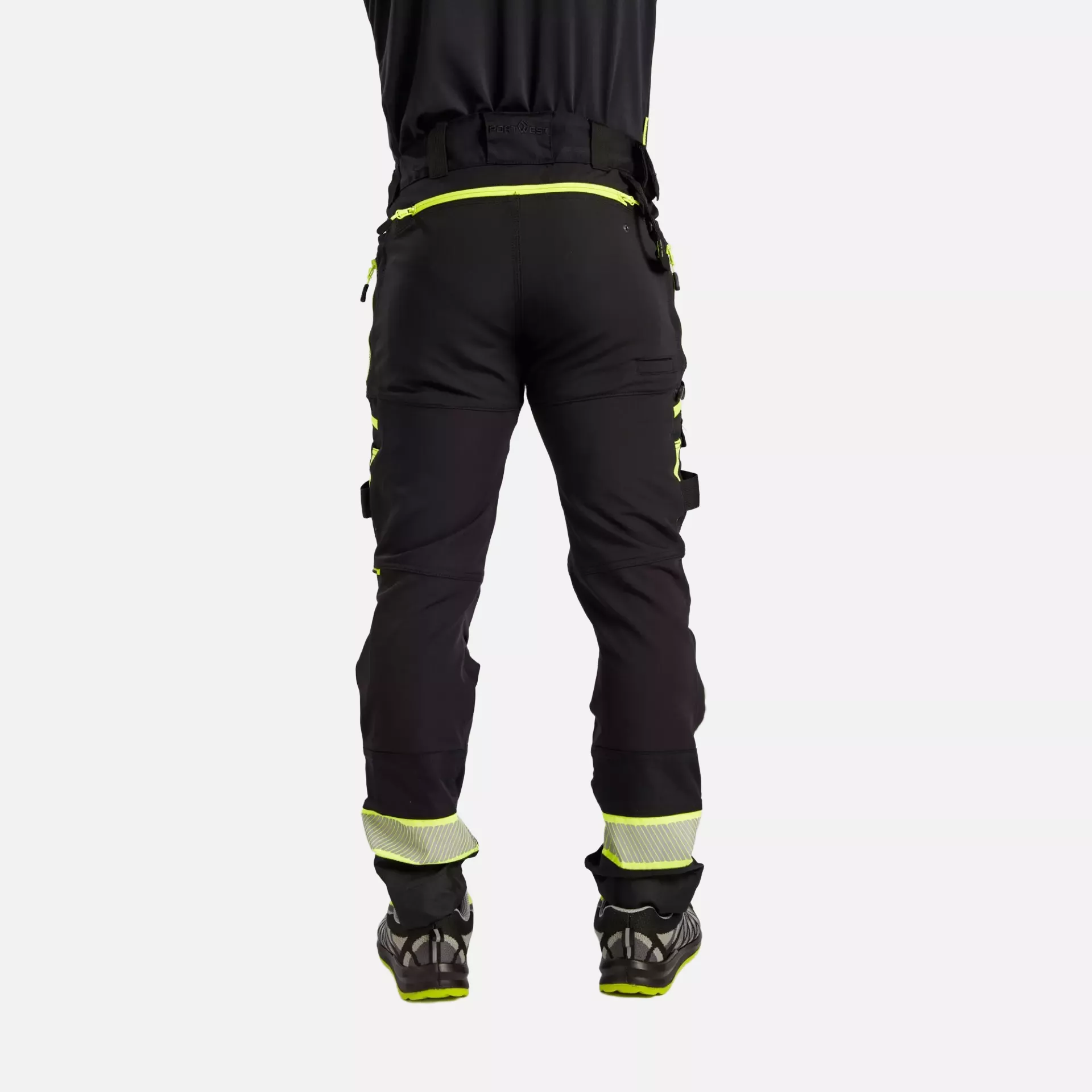 Portwest DX449BKR, DX4 Work Trousers, Black, image 4