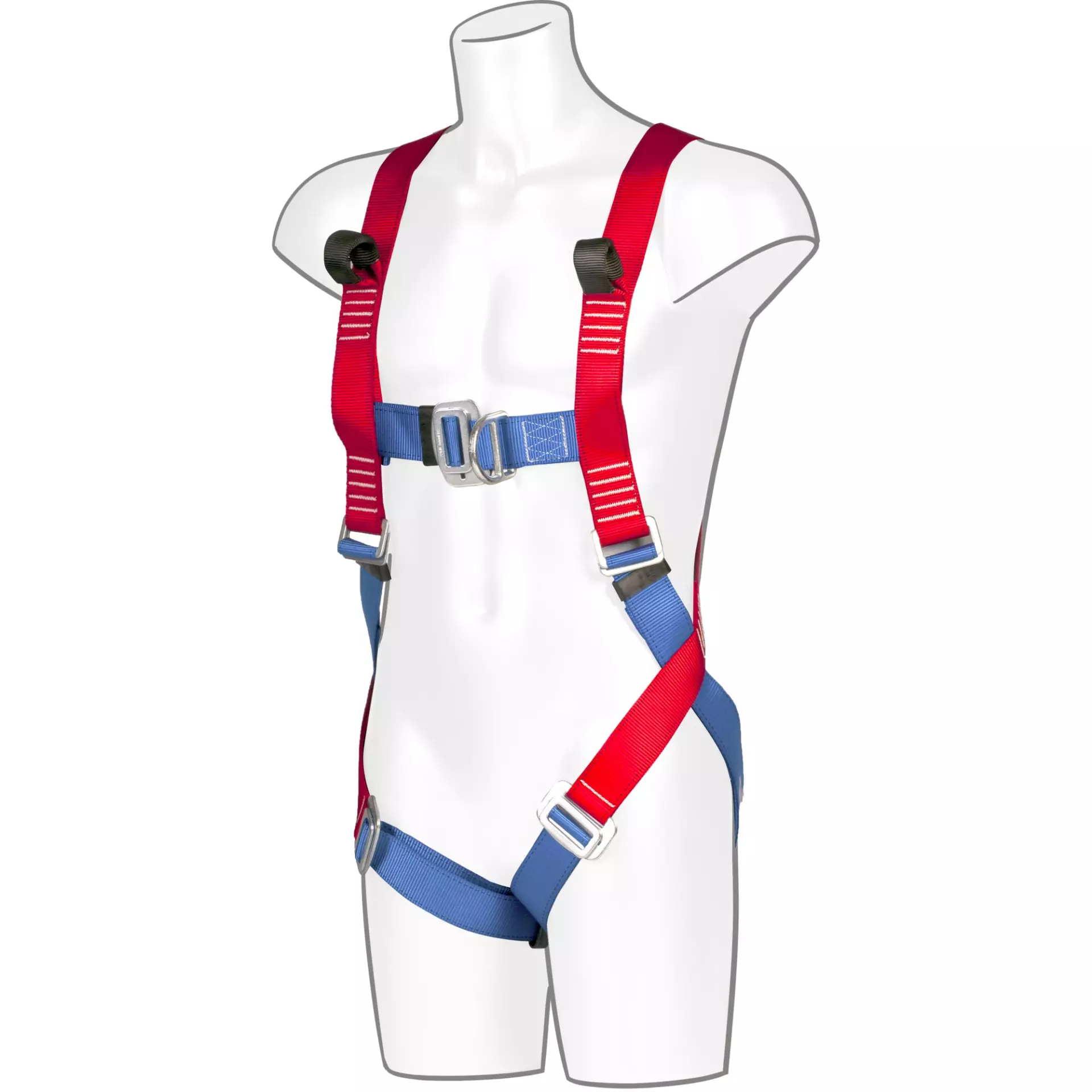 Portwest FP13RER, 2 Point Harness, Red, image 4