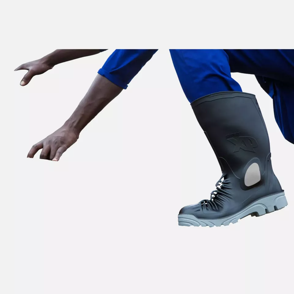 Portwest FD85BKR, Mettamax Safety Wellington S5 M, Black, image 2, gallery thumbnail