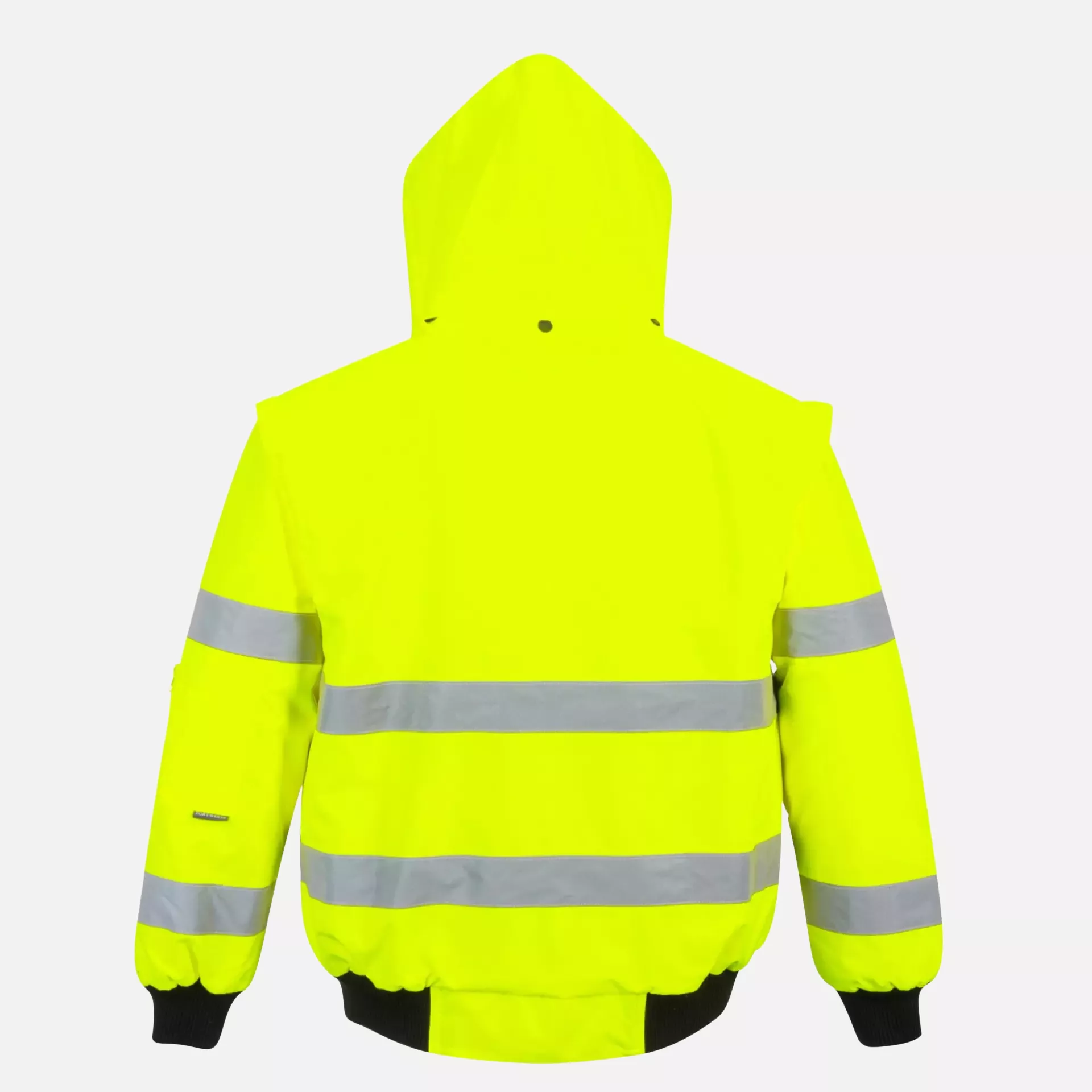 Portwest C467YER, Hi-Vis 3-in-1 Bomber Jacket, Yellow, image 2