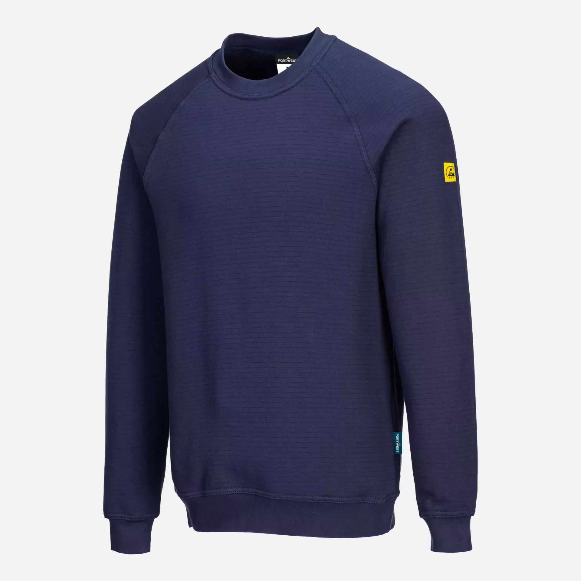 Portwest AS24NAR, Antistatisches ESD-Sweatshirt, Marine, image 3