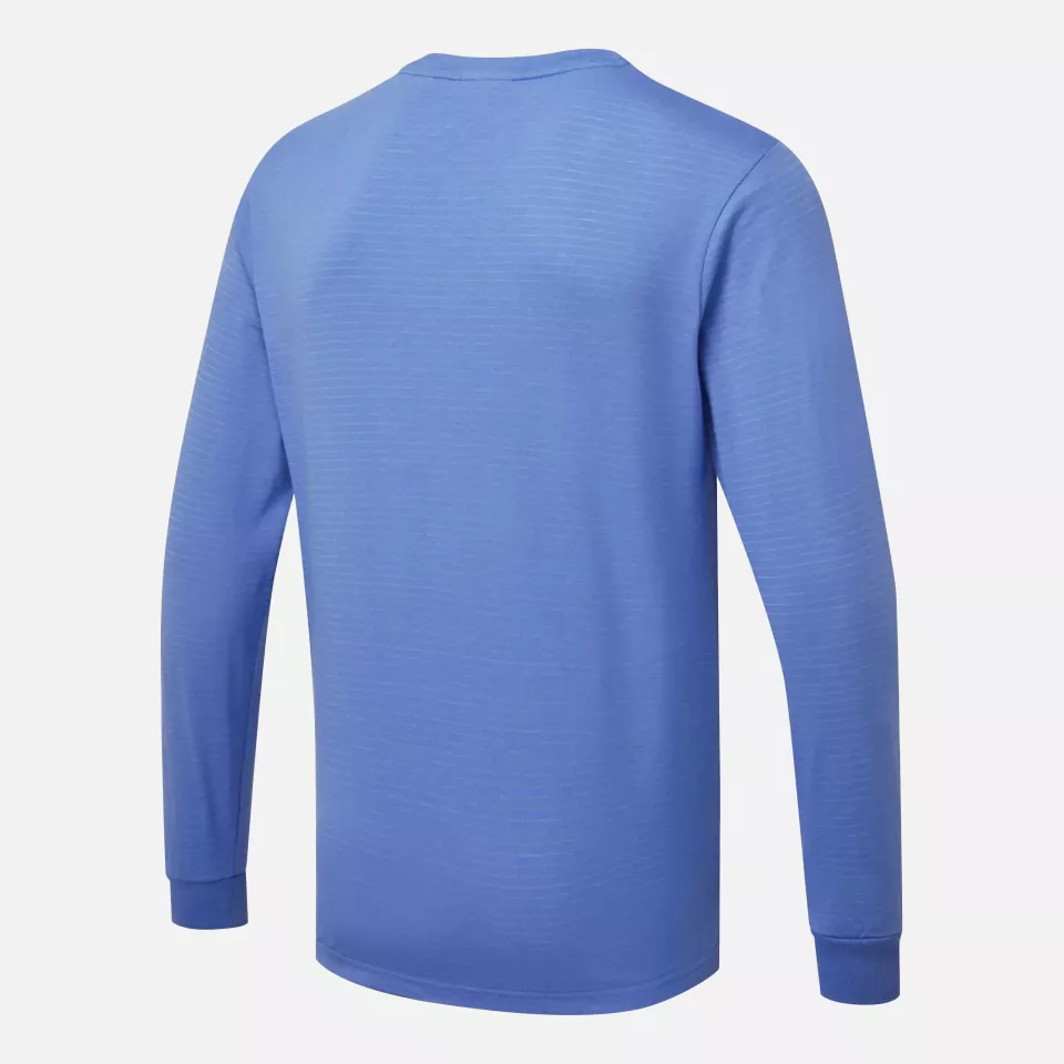 Portwest AS22HBR, Anti-Static ESD T-Shirt L/S, Hamilton Blue, image 3, gallery thumbnail