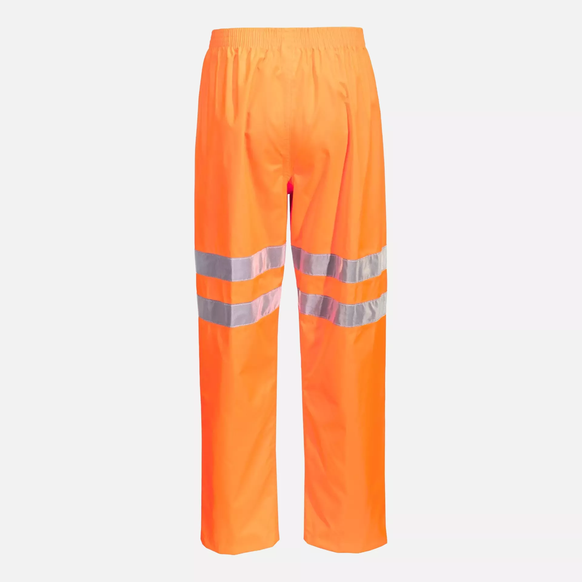 Portwest RT31ORR, Hi-Vis Rain Traffic Trousers, Orange, image 2