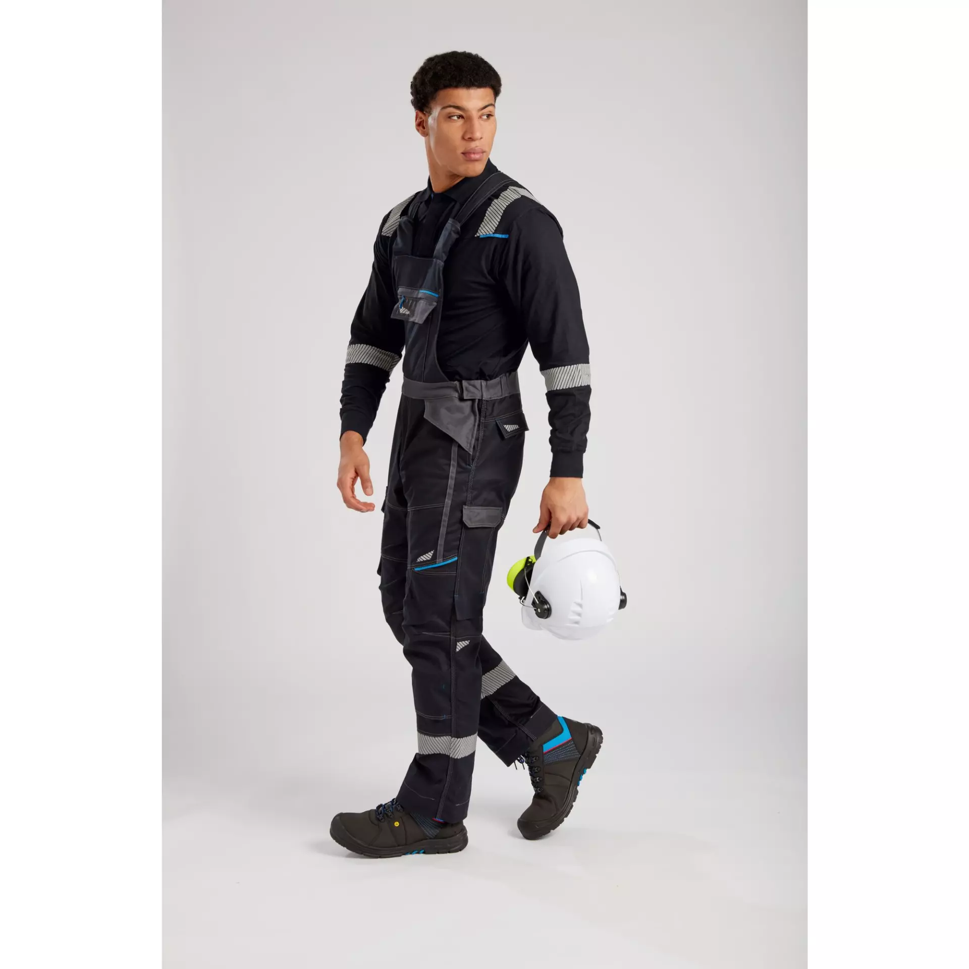 Portwest FR405BKR, WX3 FR Modaflame Latzhose, Schwarz, image 11