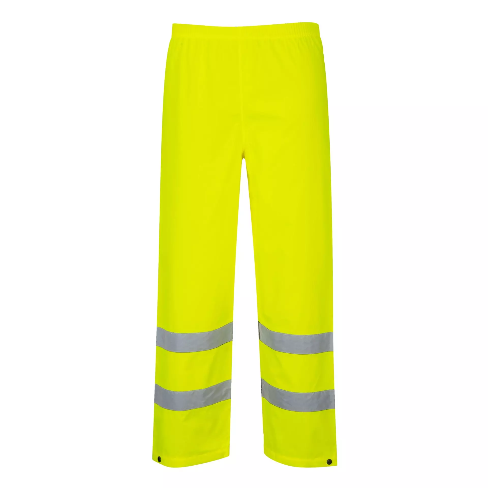Portwest S480YER, Hi-Vis Rain Traffic Trousers, Yellow, image 1