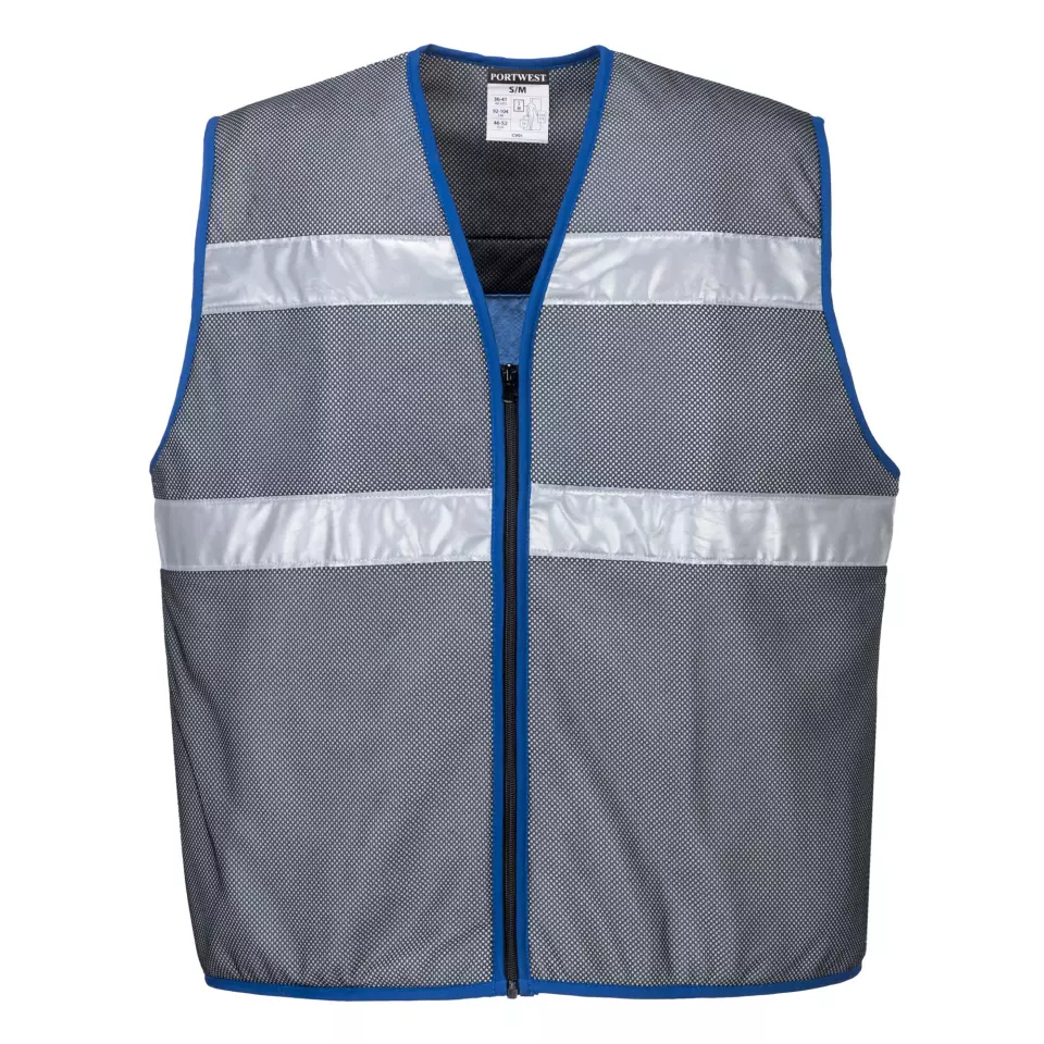 Portwest CV01GRR, Iona Cooling Vest, Grey, image 1, gallery thumbnail