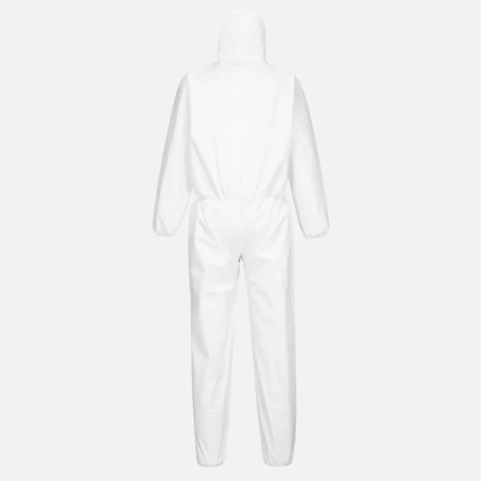 Portwest ST90WHR, BizTex Pro Coverall Type 5/6, White, image 2, gallery thumbnail