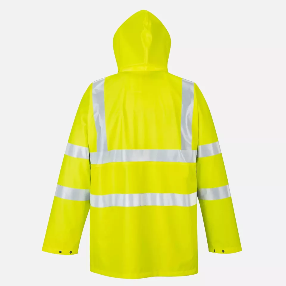 Portwest S491YER, Sealtex Ultra Hi-Vis Rain Jacket, Yellow, image 2, gallery thumbnail