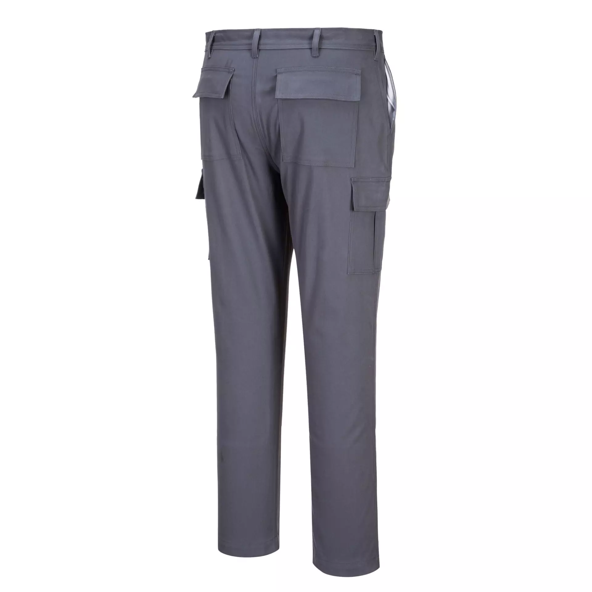 Portwest S231CGR, WX2 Eco Stretch Slim Fit Combat Trousers, Charcoal Grey, image 6