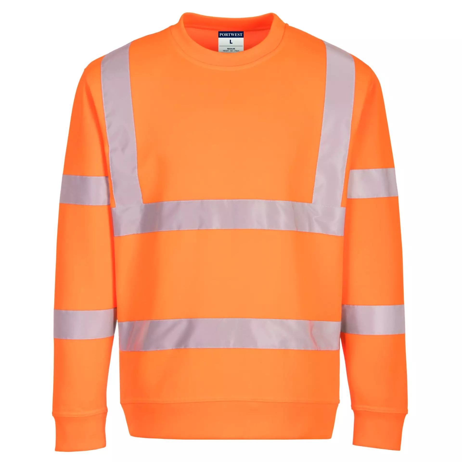 Portwest EC13ORR, Eco Warnschutz-Sweatshirt, Orange