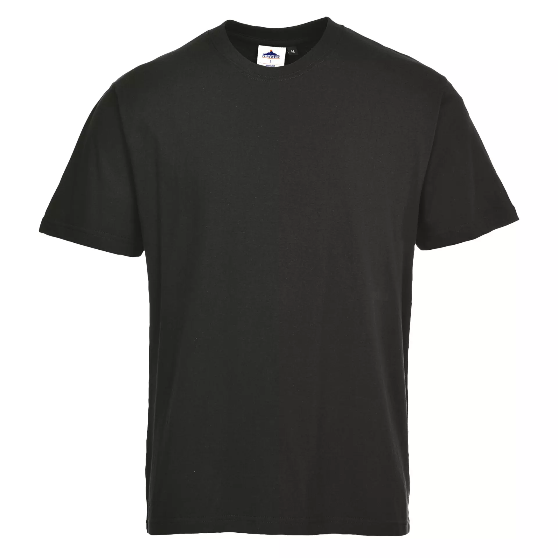 Portwest B195BKR, Turin Premium T-Shirt, Black, image 1