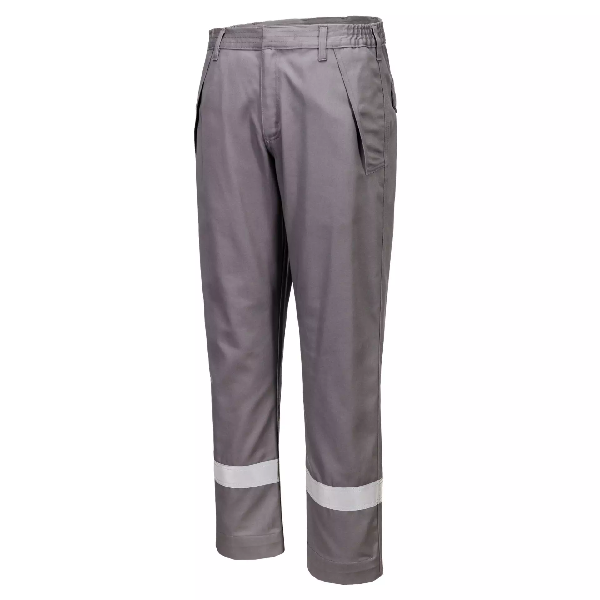 Portwest FR417GRR, Bizflame Work chemikalienbeständige flammhemmende Hose, Grau, image 3