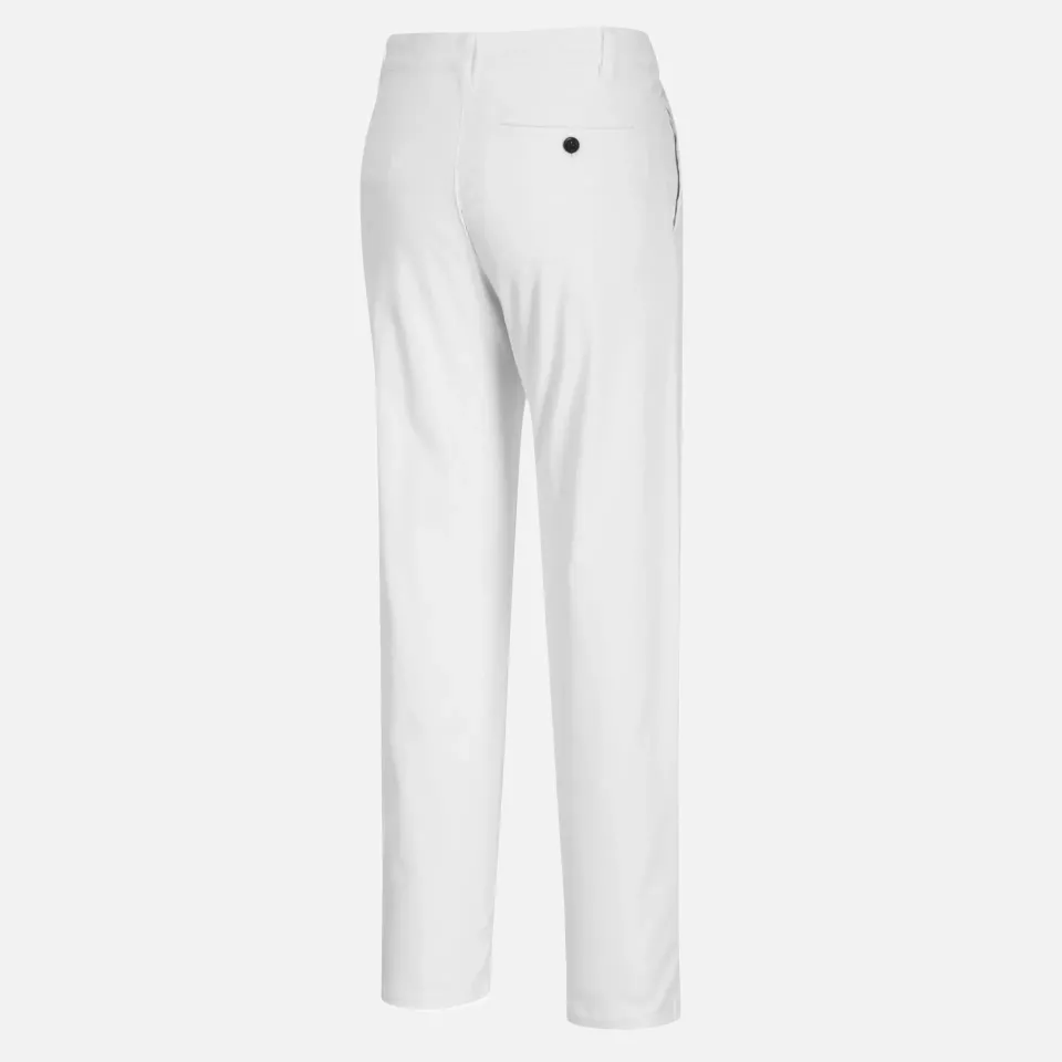 Portwest S235WHR, WX2 Eco Women's Stretch Slim Chino Trousers, White, image 2, gallery thumbnail