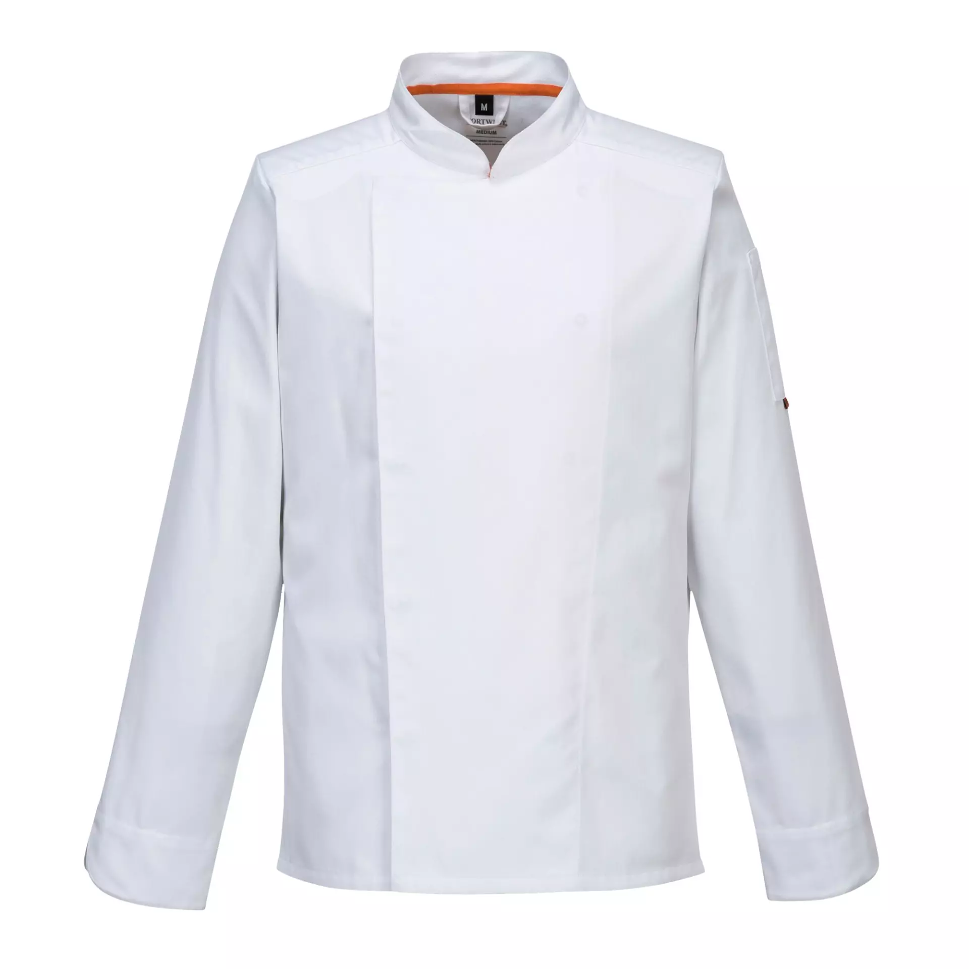 Portwest C846WHR, Chef's MeshAir Pro Stretch Jacket L/S, White, image 1