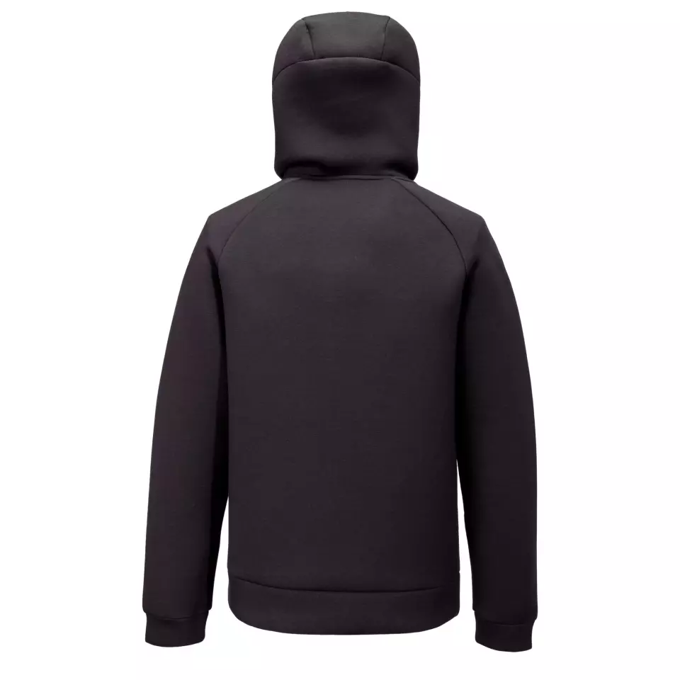 Portwest DX472BKR, DX4 Zipped Hoodie, Black, image 2, gallery thumbnail