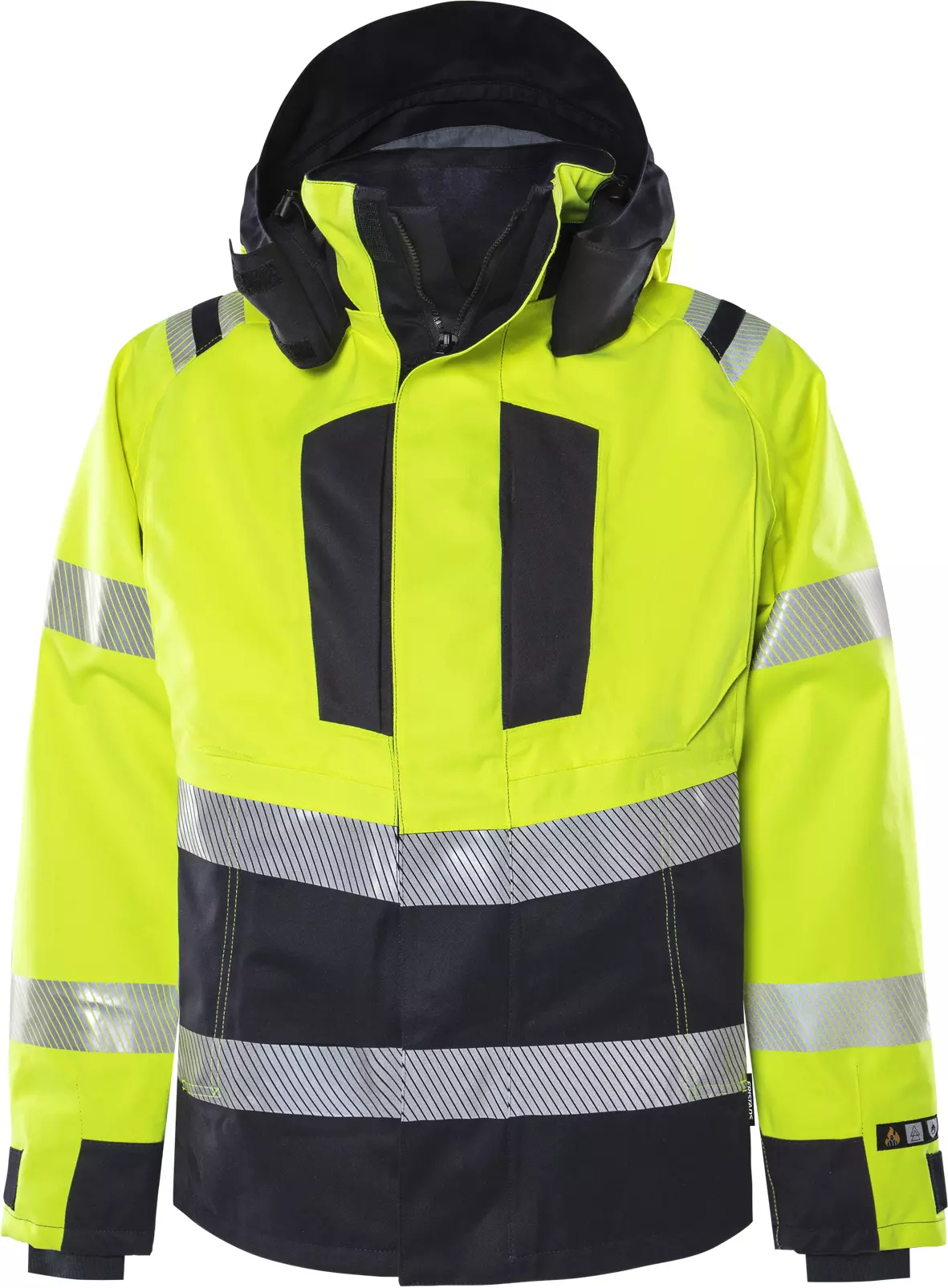 Fristads 134416-171, Palosuojattu High vis Airtech® kuoritakki Luokka 3 4525 ATHR
