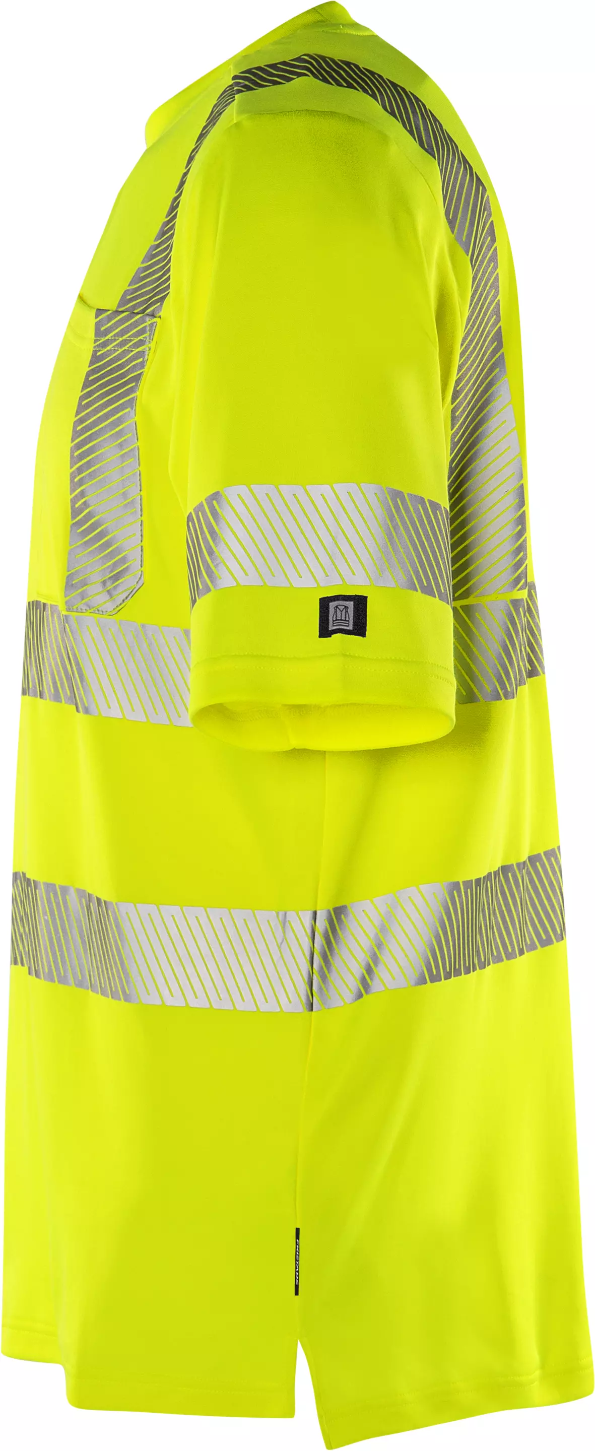 Fristads 100973-130, High vis T-Shirt Class 3 7407 THV, image 3