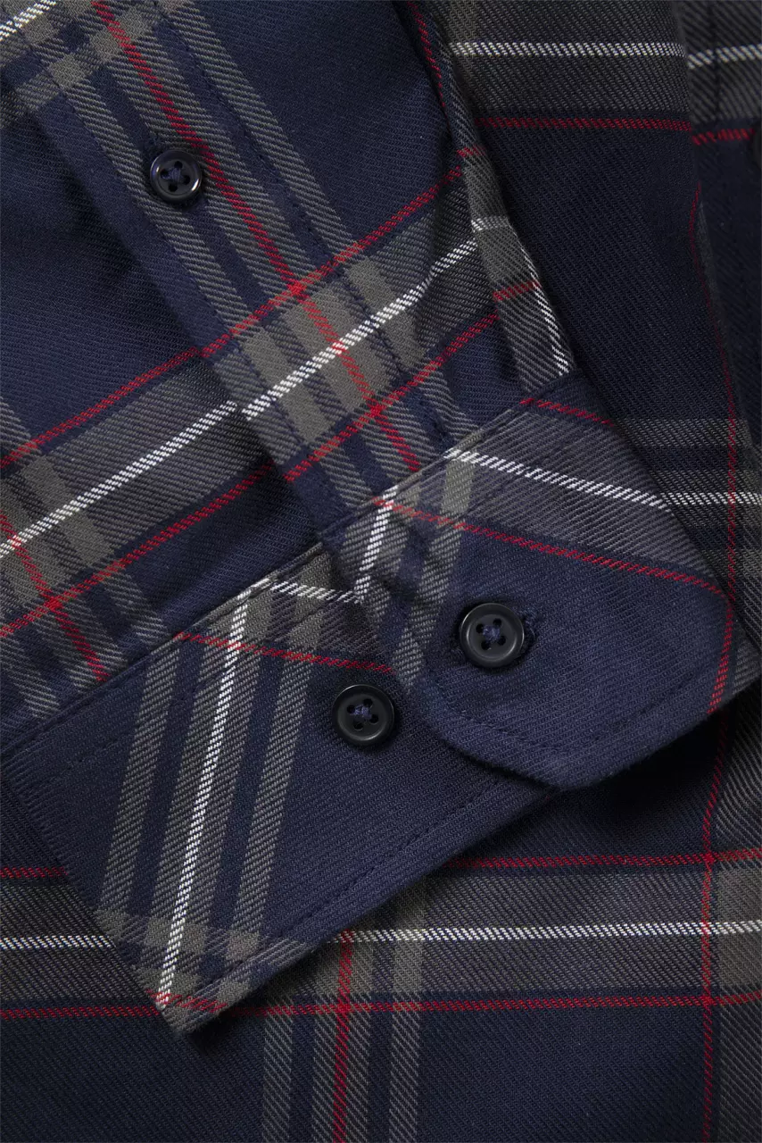 Fristads 104986-539, Flannel Shirt 7421 MSF, image 4, gallery thumbnail