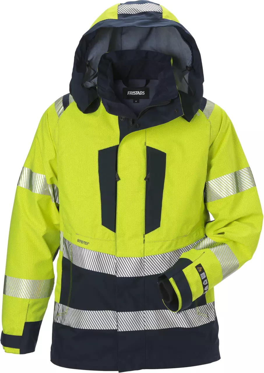 Fristads 129742-171, Flamskyddad flamestat varsel GORE-TEX PYRAD® skaljacka dam klass 3 4195 GXE