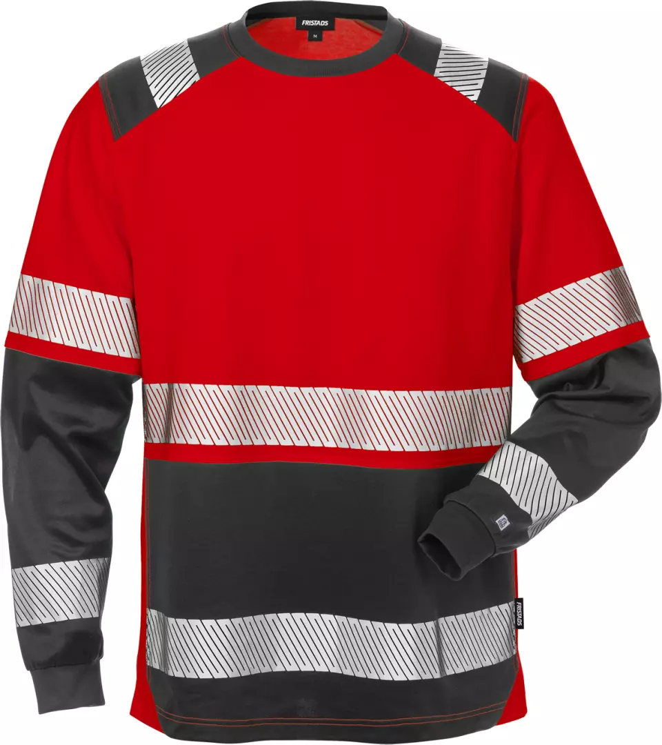 Fristads 129514-396, High vis långärmad t-shirt klass 2 7457 THV