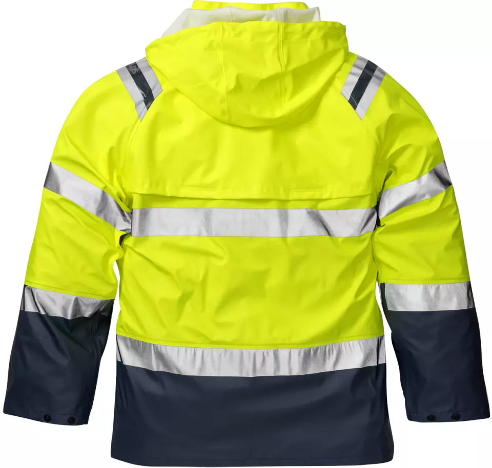 Fristads 114041-171, High vis Rain Coat Class 3 4634 RS, image 2, gallery thumbnail