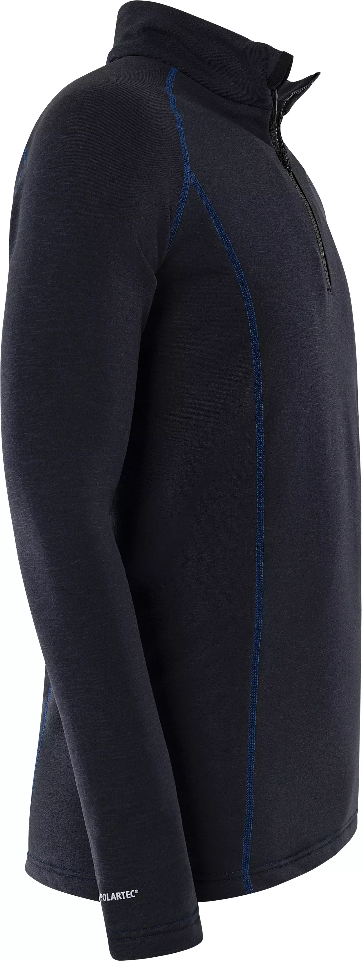 Fristads 111570-940, Polartec® långärmad t-shirt, kort dragkedja 7078 PT, image 5