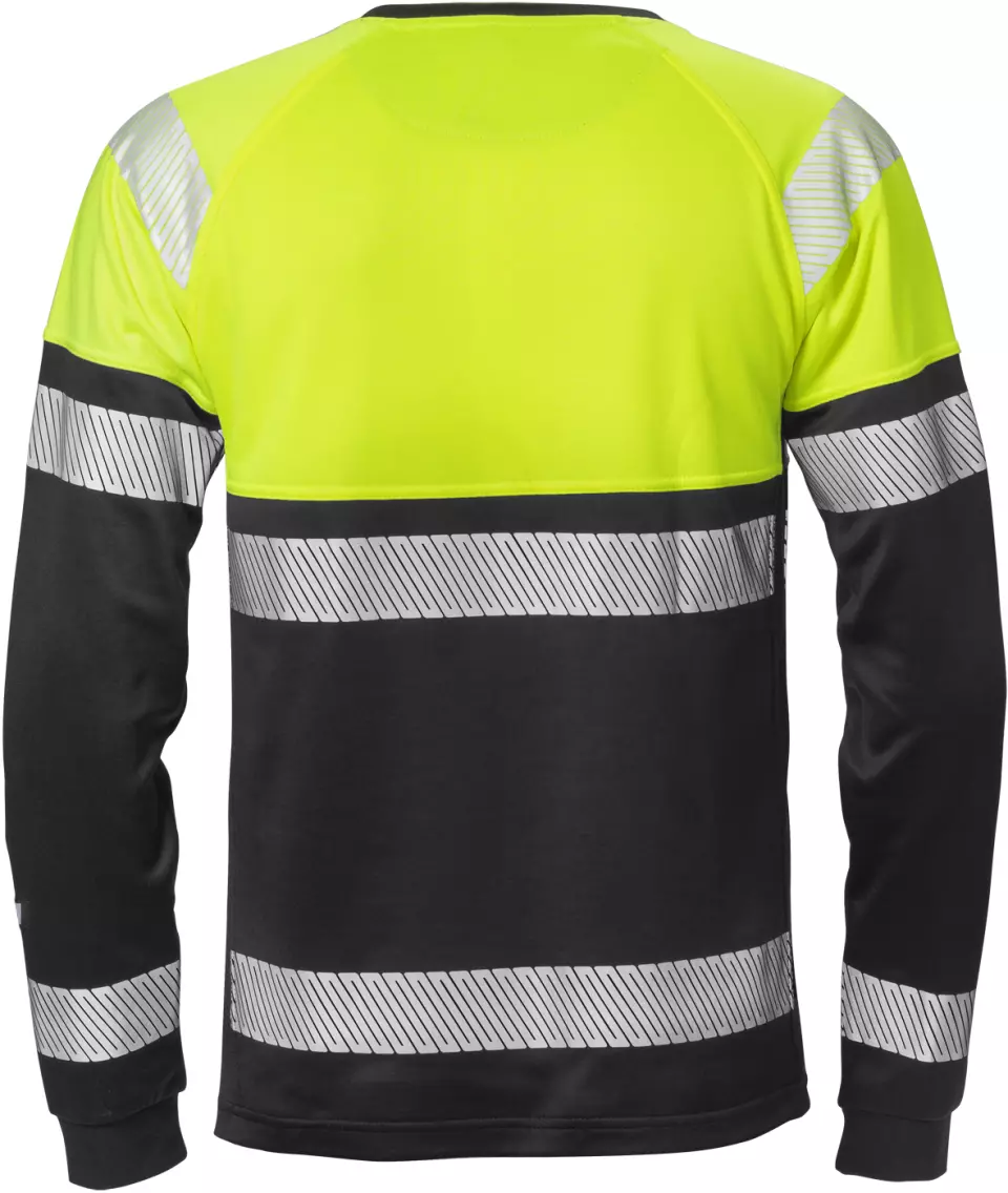 Fristads 129513-196, High vis Long Sleeve T-Shirt Class 1 7519 THV, image 2, gallery thumbnail