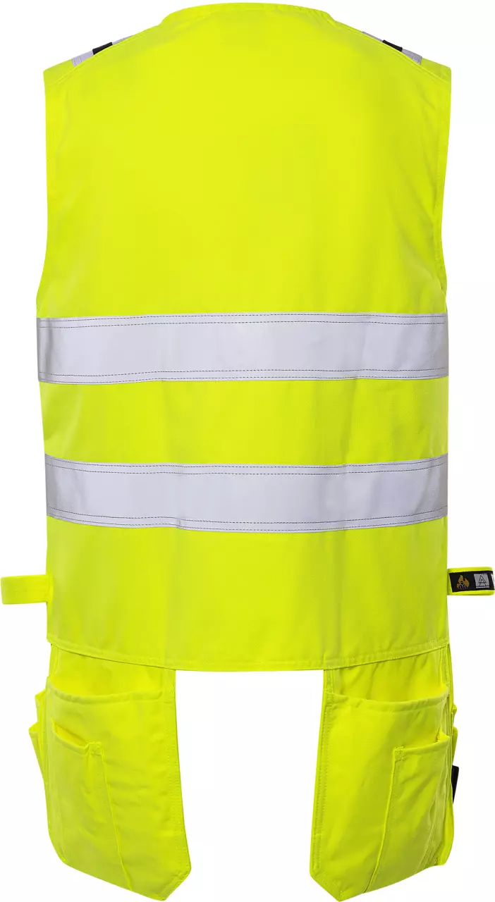 Fristads 110642-130, Flame Retardant Flamestat High Vis Vest Class 2 5075 ATHS, image 2, gallery thumbnail