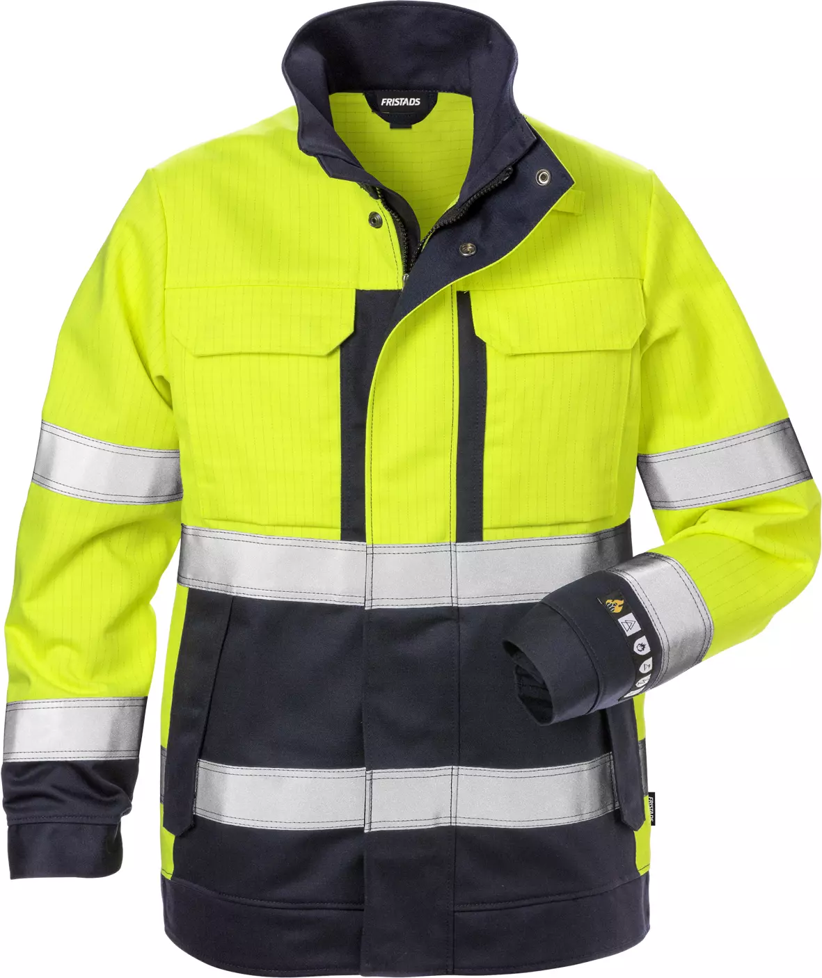 Fristads 125952-171, High vis Fire resistant jacket women's class 3 4590 FLAM