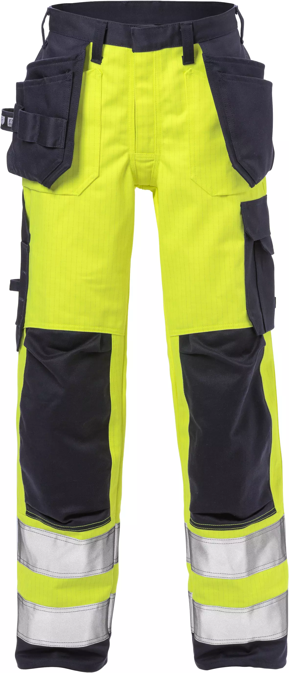 Fristads 125950-171, High vis Flame Protective Craftsman Trousers Woman Class 2 2589 FLAM