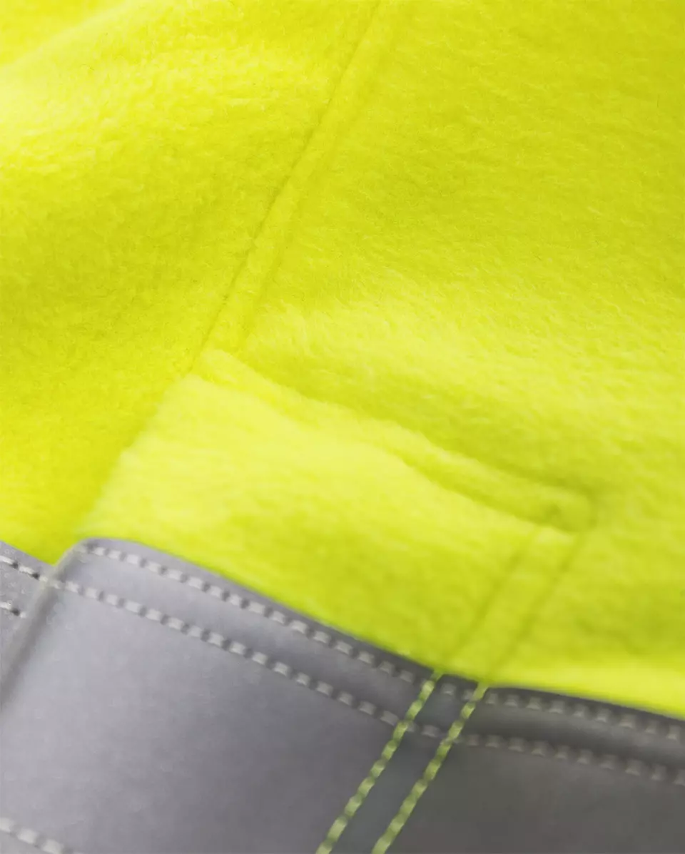 Fristads 122233-171, Flame Retardant Flamestat High Vis Fleece Jacket Class 3 4063 ATF, image 5, gallery thumbnail