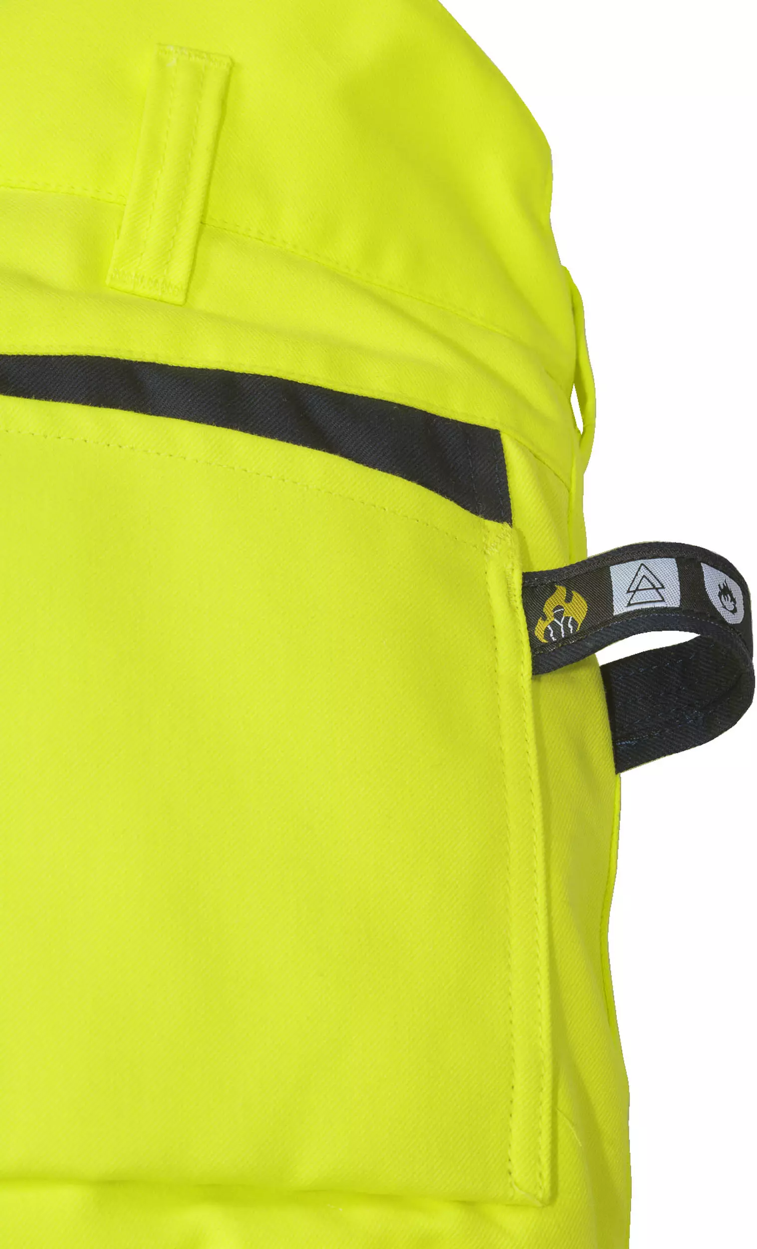 Fristads 109424-171, Flamskyddade Flamestat varselbyxor vinter klass 2 2085 ATHS, image 3