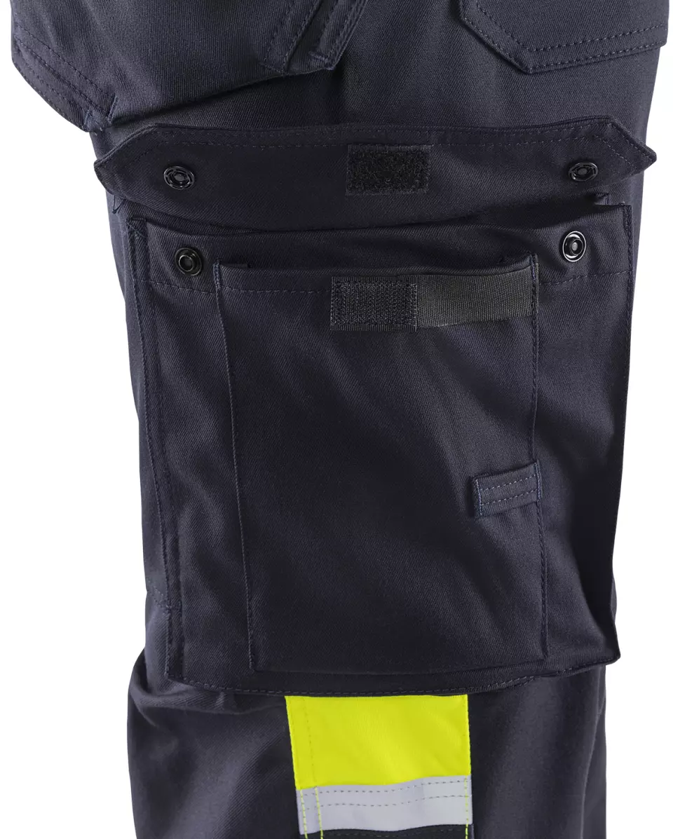 Fristads 129519-171, Flamskyddade flamestat varselbyxor stretch för hantverkare klass 1 2163 ATHF, image 5, gallery thumbnail