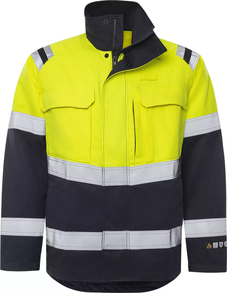 Fristads 120929-171, Palosuojattu Flamestat High vis takki luokka 2 4176 ATHS
