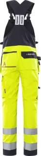 Fristads 109419-171, Flamestat High Visibility Flame Retardant Bib Overall Class 2 1075 ATHS, image 2, gallery thumbnail