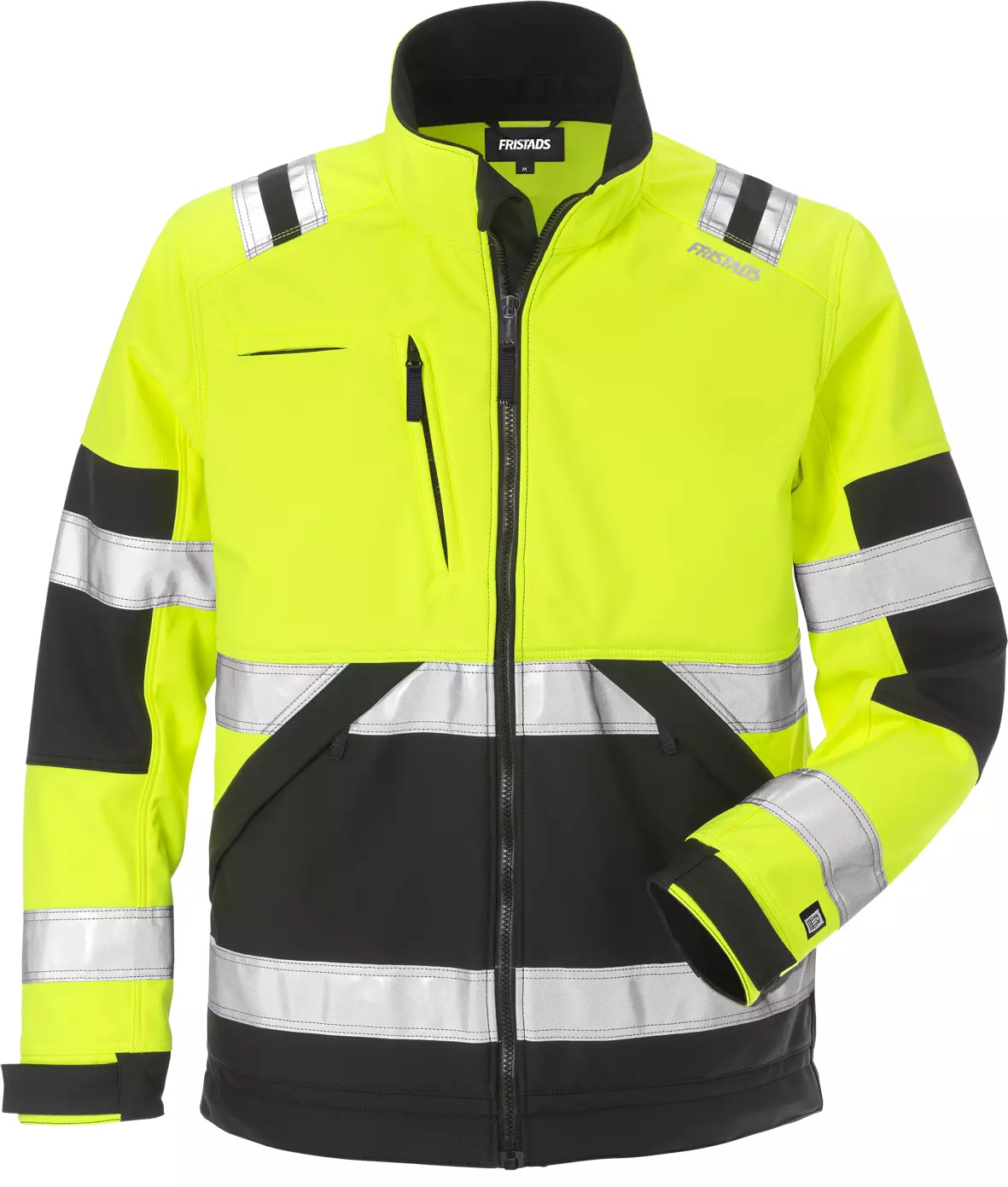 Fristads 125024-196, High vis Softshell Jacket Class 2 4083 WYH, image 1