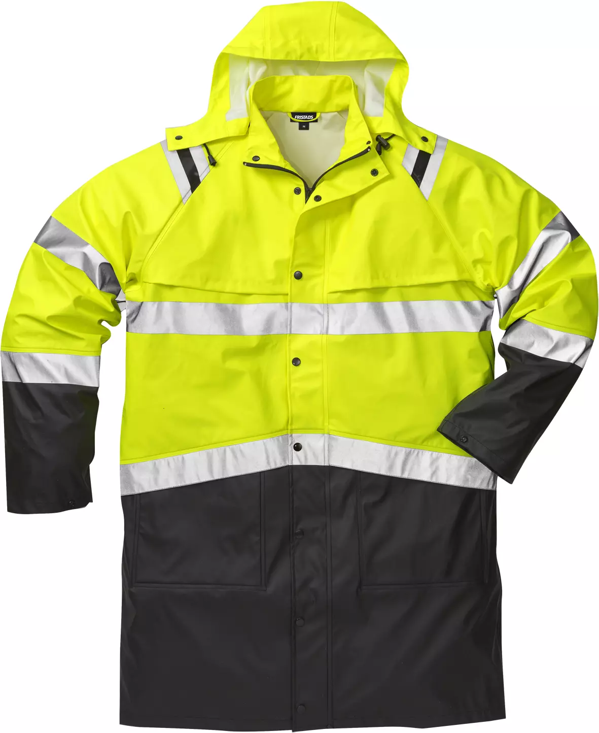 Fristads 114040-196, High vis Rain Coat Class 3 4634 RS