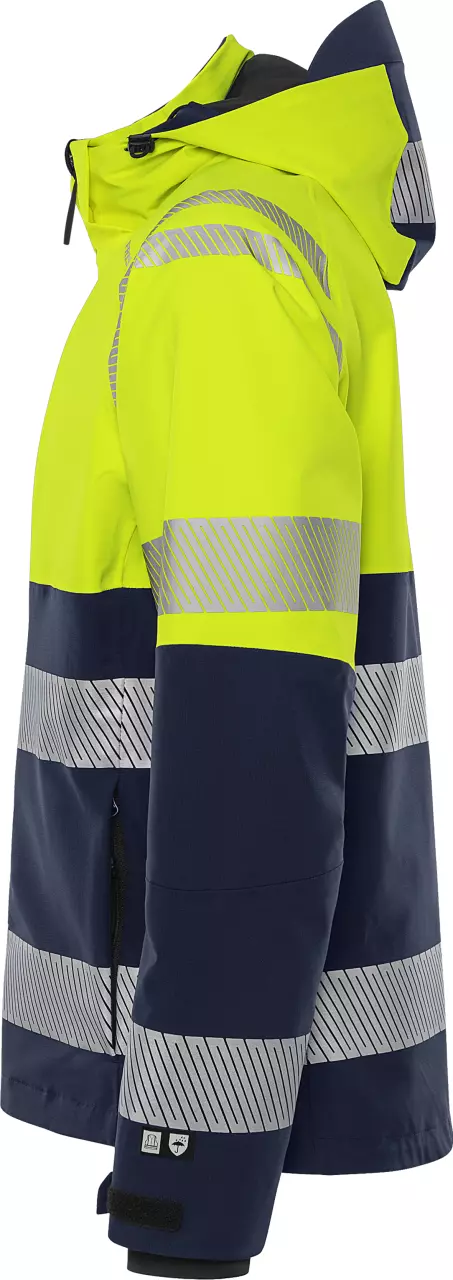 Fristads 300964-171, High vis Green stretch kuoritakki luokka 1 4690 GLS, image 3, gallery thumbnail
