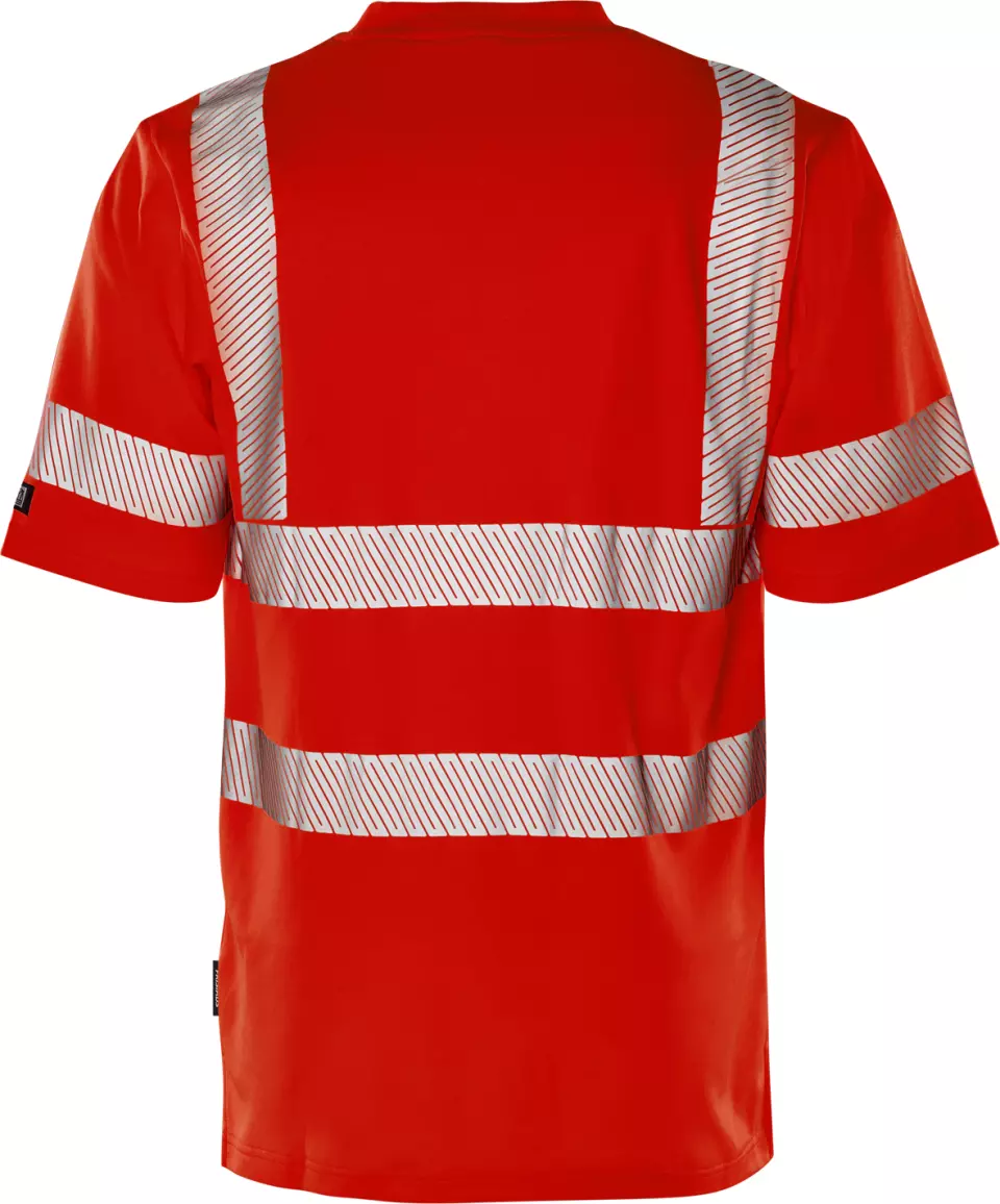 Fristads 100973-330, High vis t-shirt klass 3 7407 THV, image 2, gallery thumbnail
