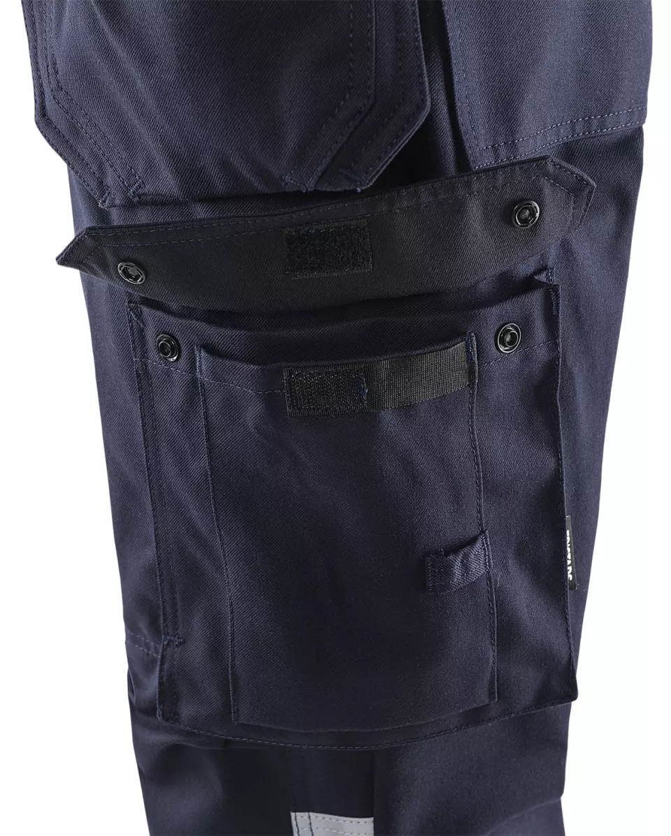 Fristads 109417-171, Flamskyddade Flamestat High vis hantverkarbyxor klass 1 2074 ATHS, image 5, gallery thumbnail