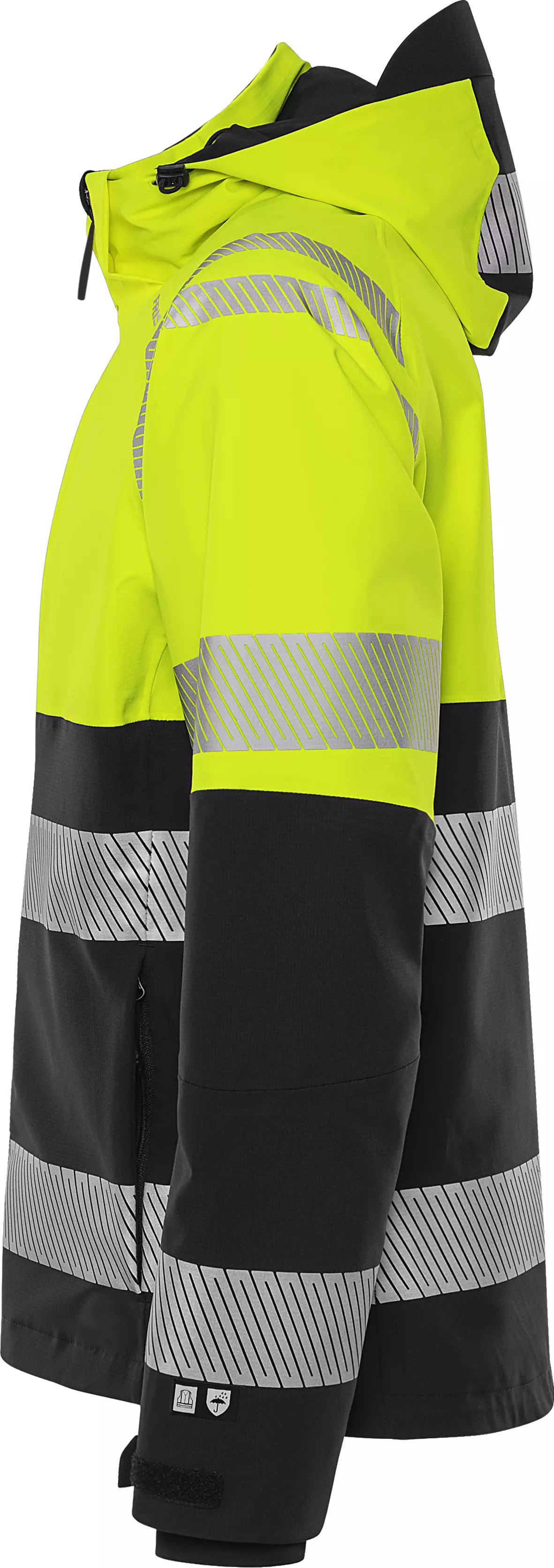 Fristads 300964-196, High vis Green stretch kuoritakki luokka 1 4690 GLS, image 3