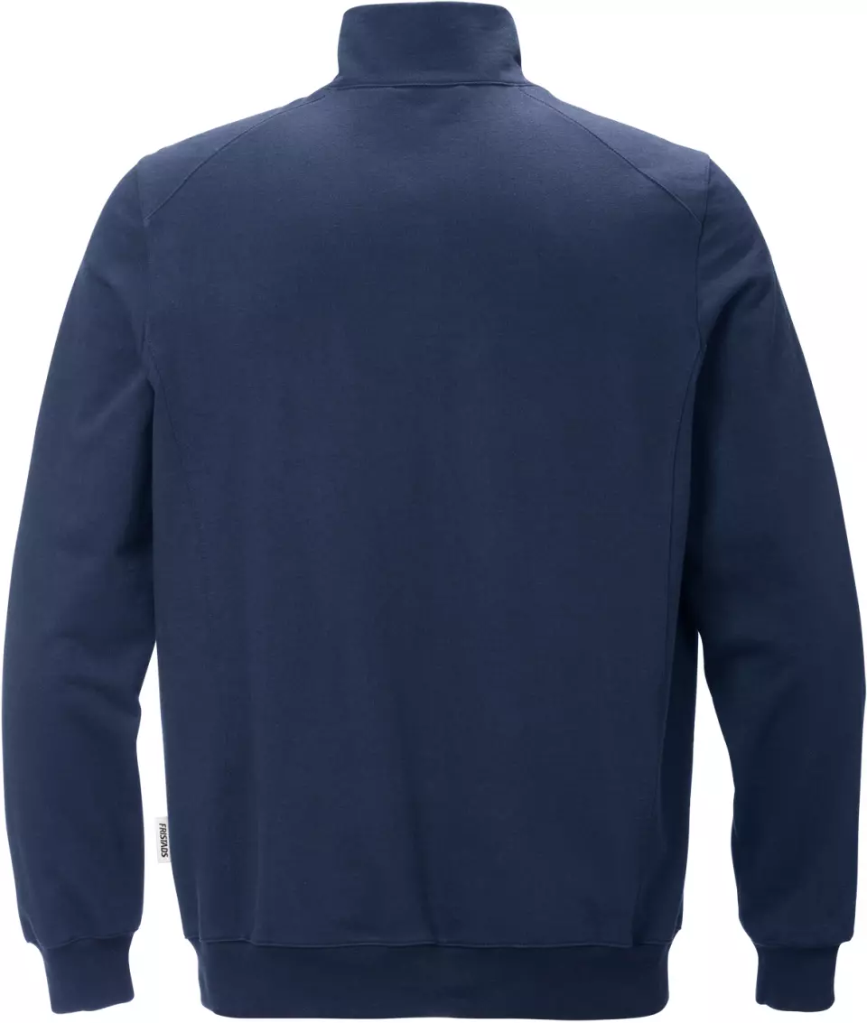 Fristads 121675-540, ESD Sweatshirt Jacket 4080 XSM, image 2, gallery thumbnail