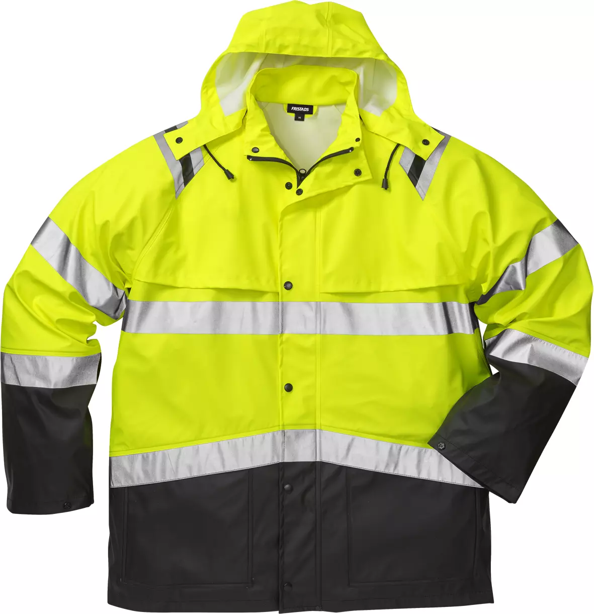 Fristads 114041-196, High vis Rain Coat Class 3 4634 RS