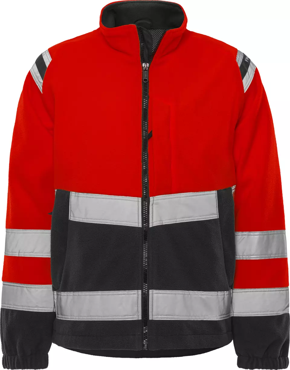Fristads 119625-396, High vis tuulenpitävä fleecetakki luokka 3 4041 FE