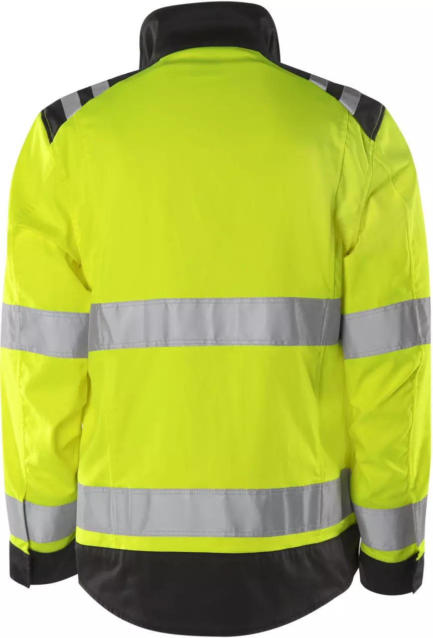 Fristads 131976-196, High vis Green Class 3 Jacket 4067 GPLU, image 2, gallery thumbnail