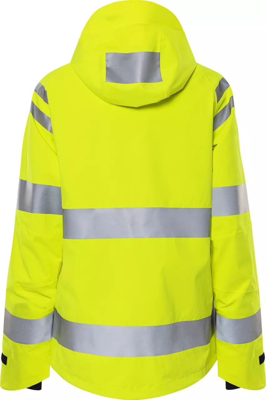 Fristads 301216-130, High vis Green Ladies Class 3 Shell Jacket 4681 GLPS, image 2, gallery thumbnail