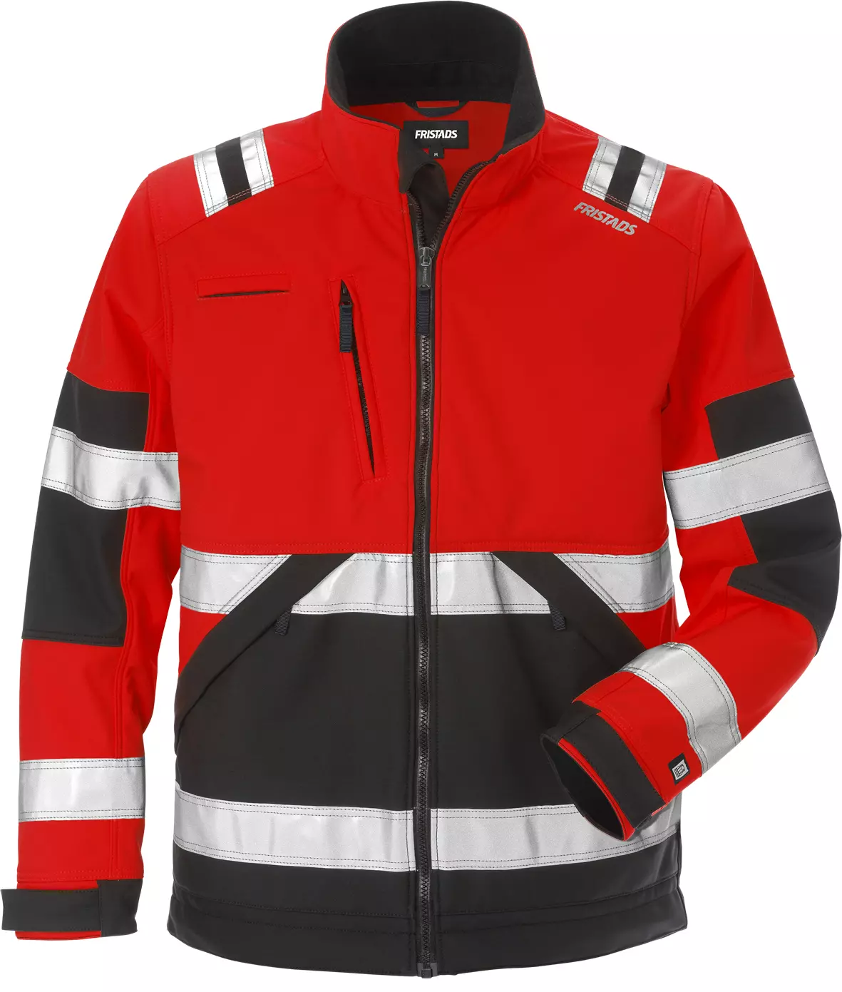 Fristads 125024-396, High vis Softshell Jacket Class 2 4083 WYH, image 1
