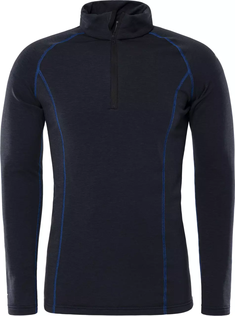 Fristads 111570-940, Polartec® pitkähihainen t-paita, lyhyt vetoketju 7078 PT